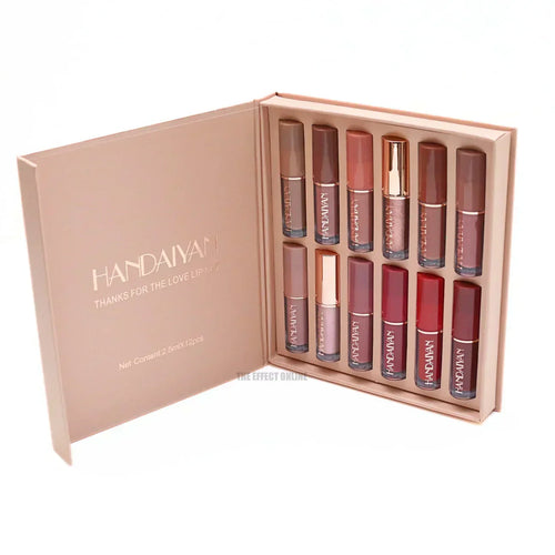 12 Colors Lipgloss- Long-Lasting Waterproof - ZIOR