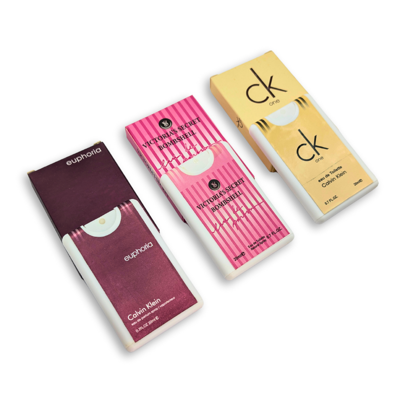 3 Testers (CK Euphoria ,VS Bomshell Edp, CK One)