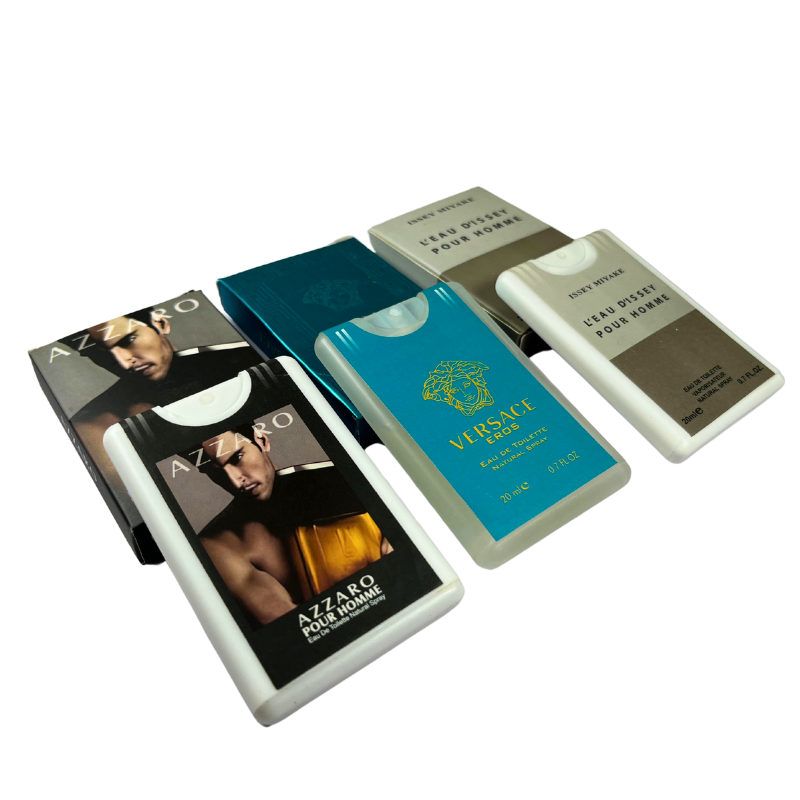 3 Testers (Azzaro Pour Homme, Versace Eros, Issey Miyake)