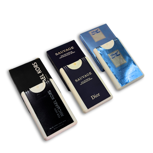 3 Testers (Michael kors For Men, Dior Sauvage, David Off Cool Water For Women)