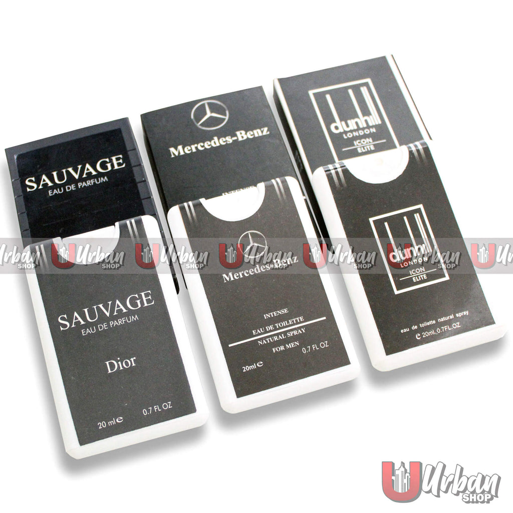 3 Testers (Dior Sauvage,Dunhill London, Mercedes Benz)