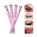 4 in 1 Makeup Pen - Eye Liner Brow, Lip Liner, Highlighter - Waterproof Makeup Pen - ZIOR
