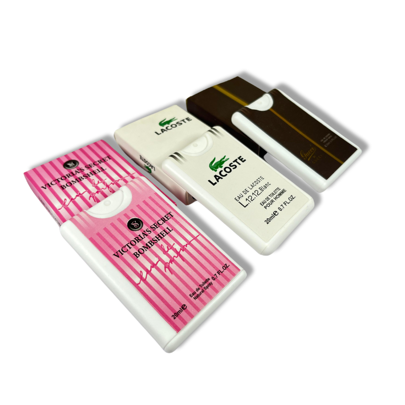 3 Testers (Victoria’s Secret Bombshell, Lacoste L.12.12, Gucci by Gucci)