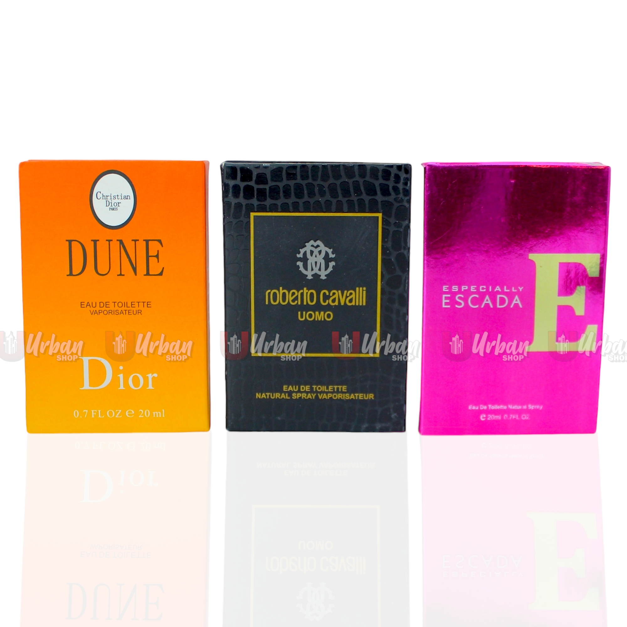 3 Testers(Dior Dune, Roberto Cavalli, Escada)