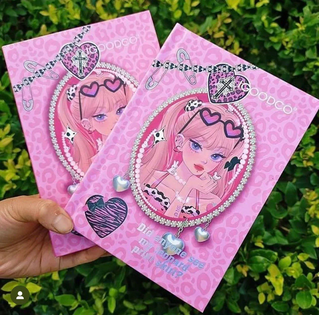 4 Pages Book Shape Matte Eyeshadow Palette - ZIOR