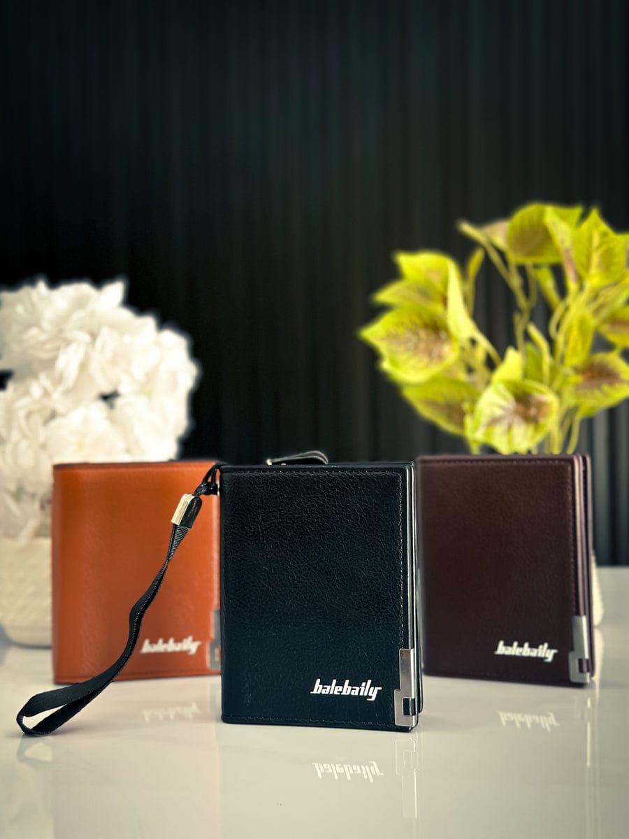 BaleBaily Short Leather Wallet - ZIOR